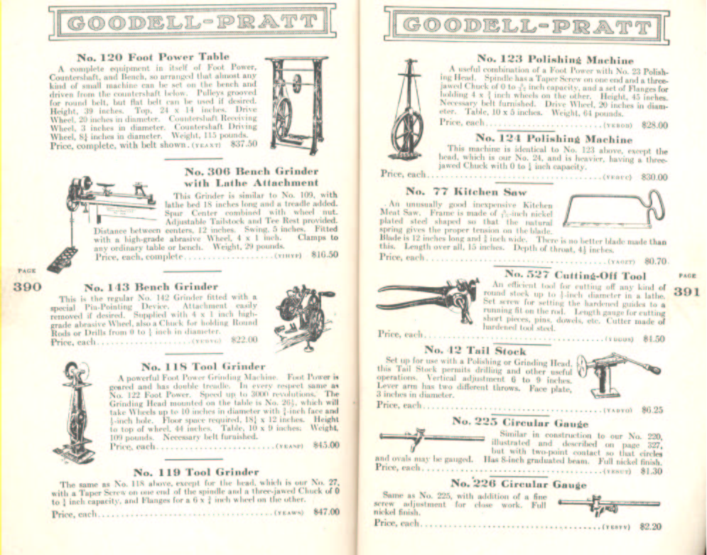Goodell Pratt Sundry Tools