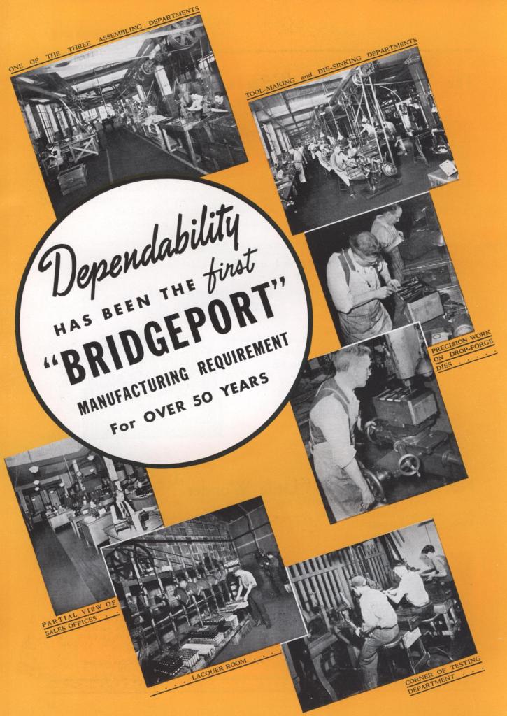 Bridgeport 1953 catalog