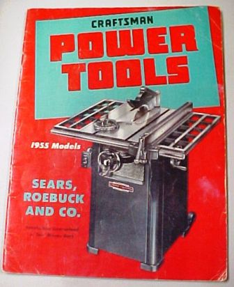 Sears Craftsman 1955 tool catalog