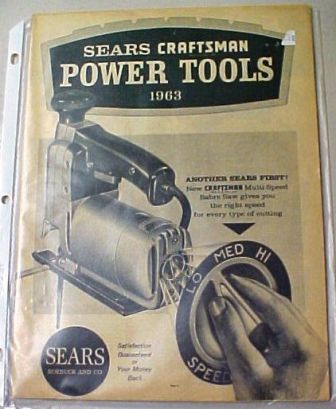 Sears Craftsman 1963 tool catalog