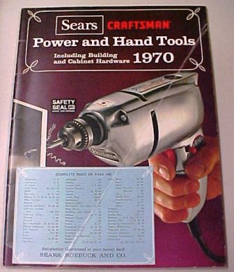 Sears Craftsman 1970 tool catalog