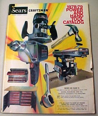 Sears Craftsman 1978/79 tool catalog