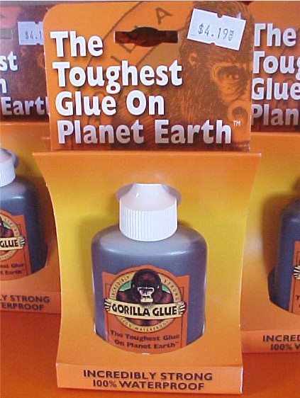 Gorilla Glue 2 ounce bottle $4.19