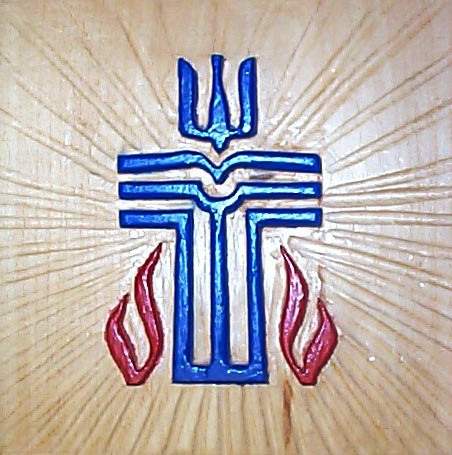 Cross relief carving