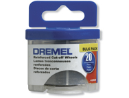 Dremel 426B 1-1/4 Reinforced Cut off Wheels 20 pack 
