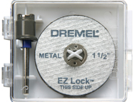Dremel EZ 406 EZ Lock Starter Kit with 5 cut off wheels