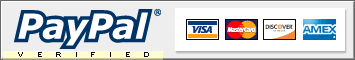 Pay me securely with any major credit card through PayPal!