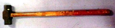 Old approx. 11 pound Brass hammer  Beryl CO