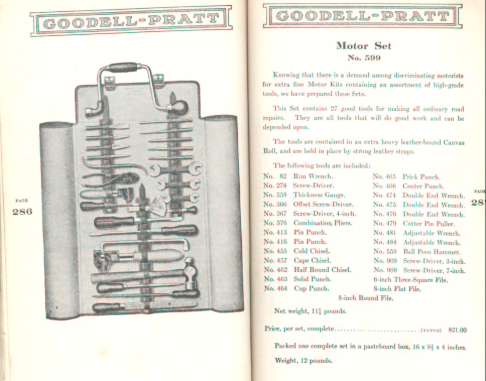 Goodell Pratt Motor Set number 599