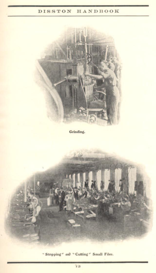 The Making of Disston Files & Rasps 1912