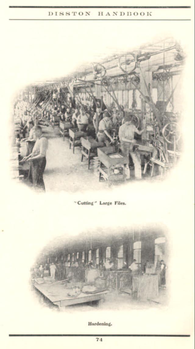 The Making of Disston Files & Rasps 1912