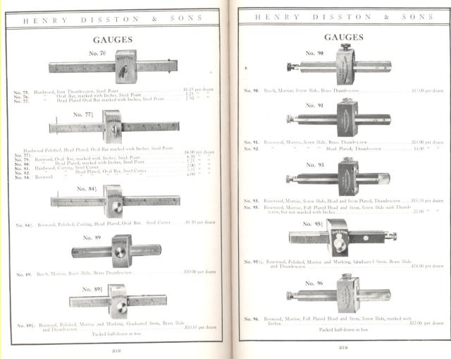 Disston Marking Gauges