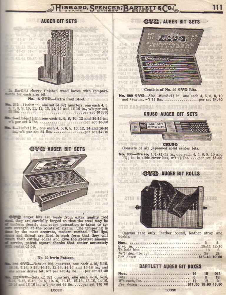 Our Very Best Auger Bit Sets