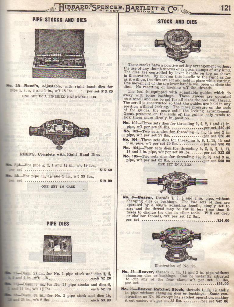 Stock and Dies