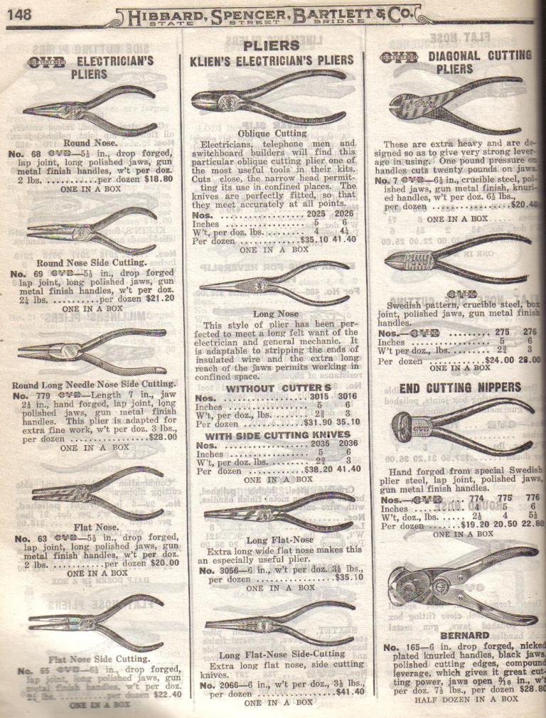 Our Very Best & Klein Pliers