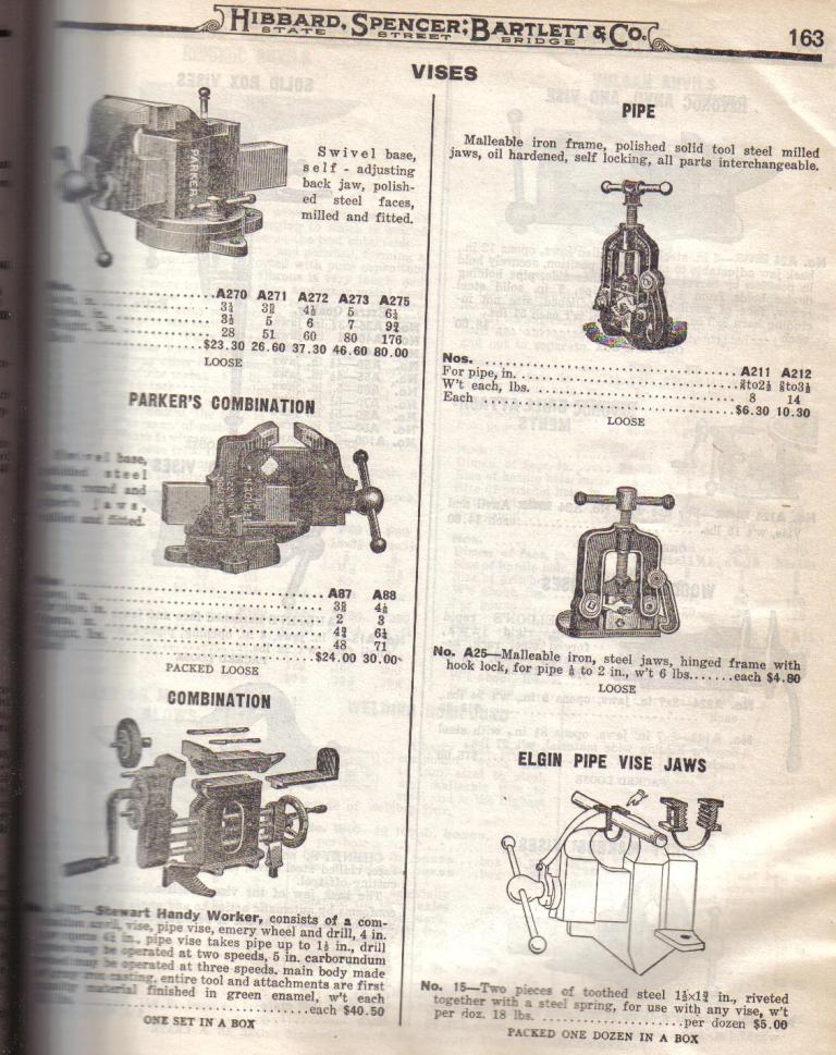 Parker's and Elgin Vises