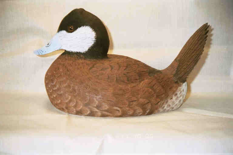 Duck Decoy woodcarving 