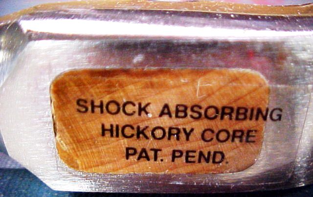 Blue Grass patent pending shock absorbing hickory 