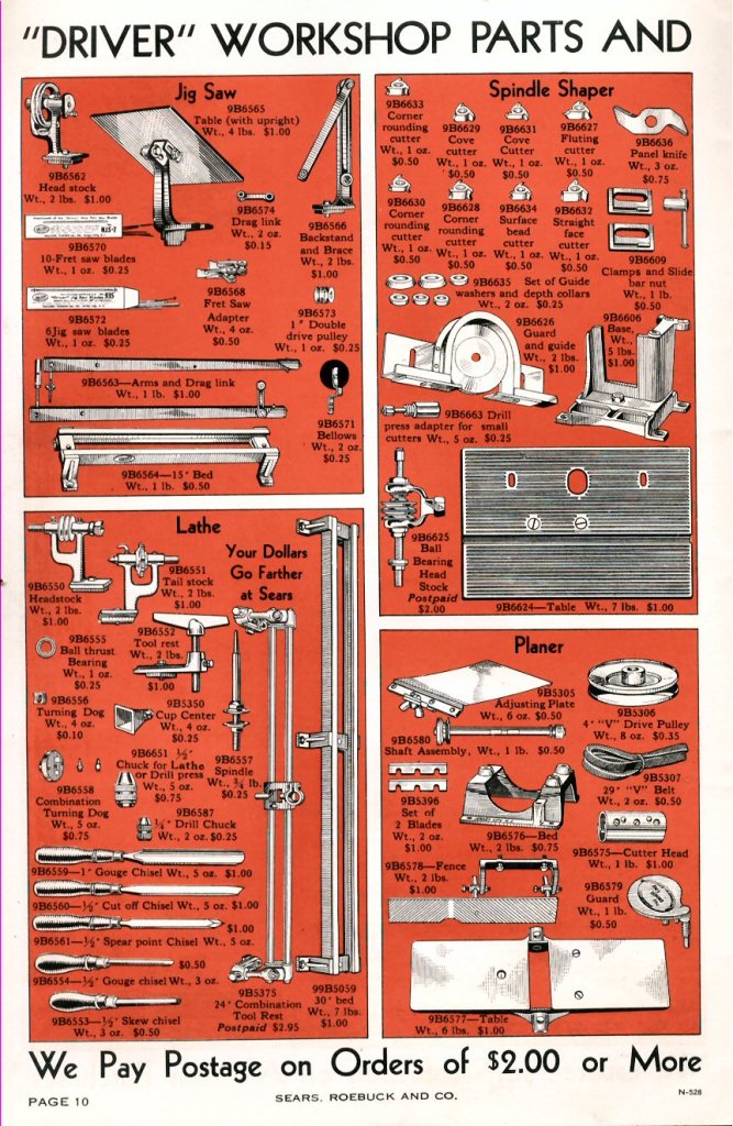 1931 Craftsman driver parts page 10