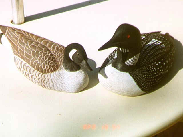 Duck Decoy woodcarvings