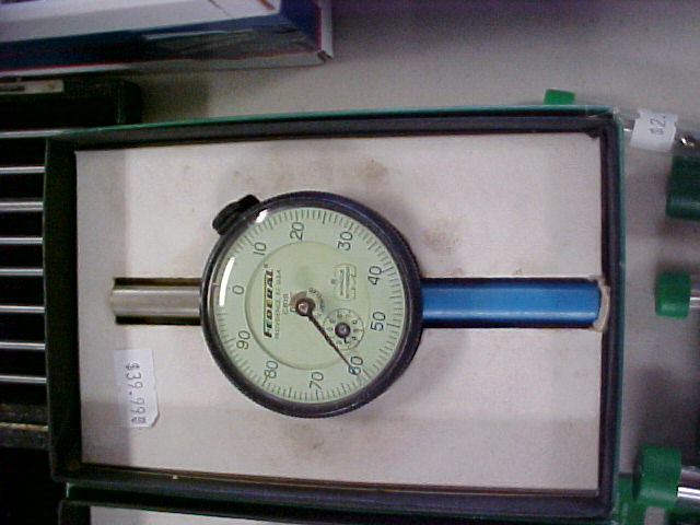 Federal Jeweled .001" dial gage