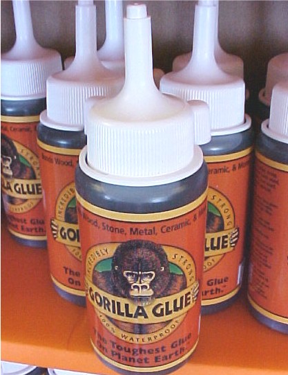 Gorilla Glue 4 ounce bottle $6.49