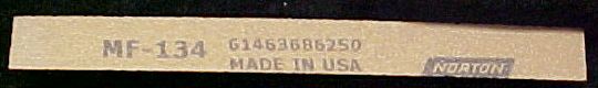 Norton India Medium Triangular sharpening stone