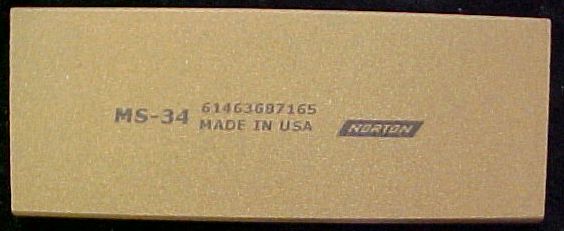Norton India Medium Round sharpening slip stone