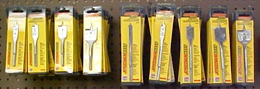 Irwin wood boring drill bits