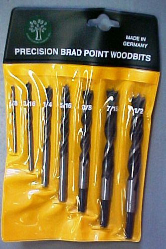 Larson Brad point drill set