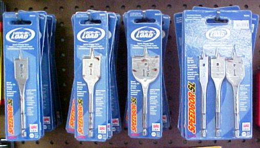 Irwin SpeedborSL Lock load wood boring drill bit