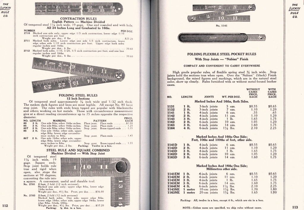 Lufking Contraction Steel and Pocket Rules