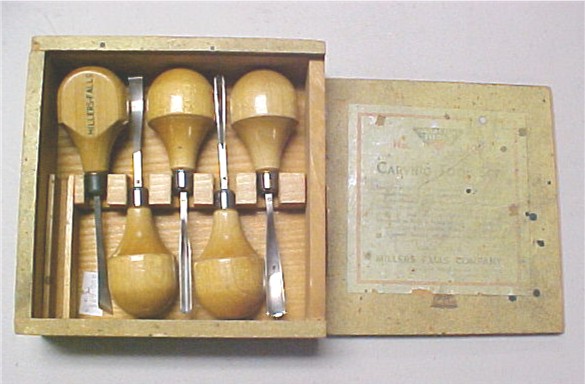 Millers Falls carving set no. 107