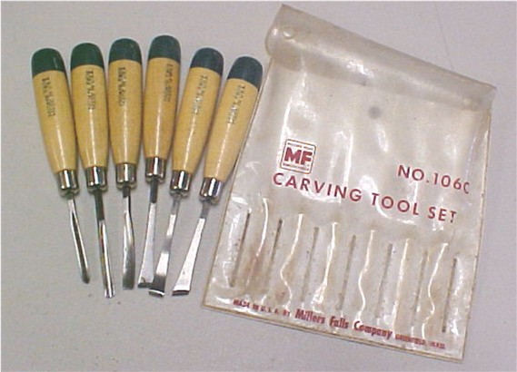 Millers Falls carving set 106c