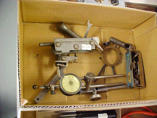 Magnetic holder dial gage and parts