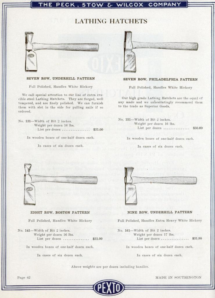PEXTO Lathing Hatchet