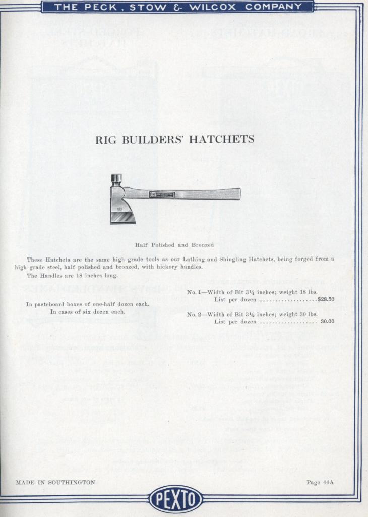 PEXTO Big Builders' Hatchet