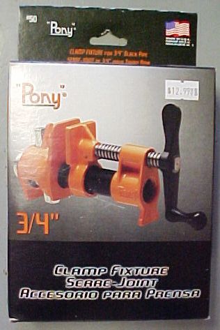 Pony #50 clamp fixture 3/4"