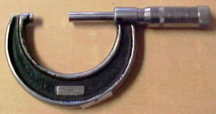 J.T. Slocomb Co. 1" to 2" micrometer item #P18