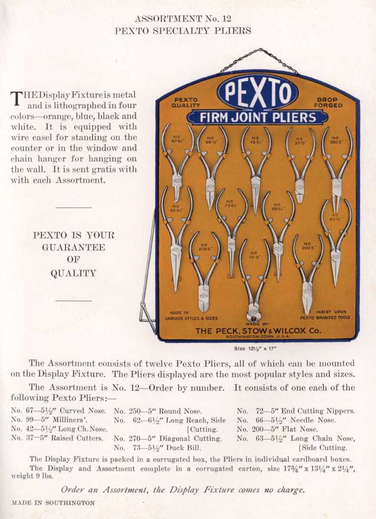 PEXTO Specialty Pliers