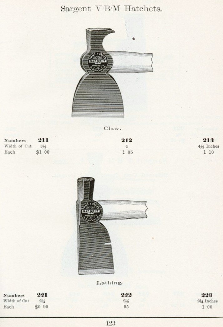 Sargent hatchet