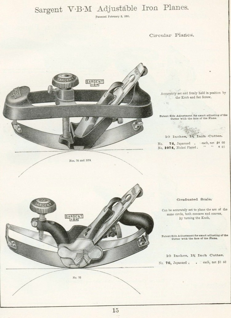Sargent Circular plane 1911
