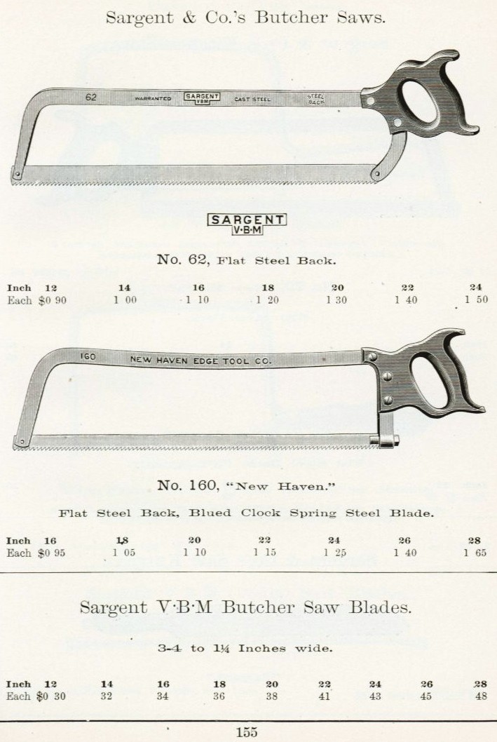 Sargent Butcher Saw