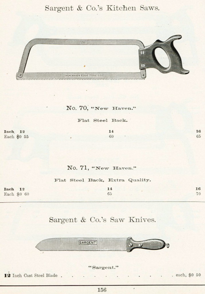 Sargent Butcher Saw and Knife