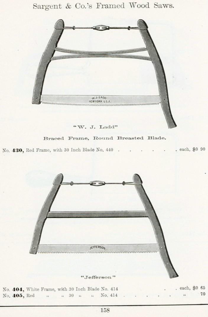 Sargent Framed Wood Saw