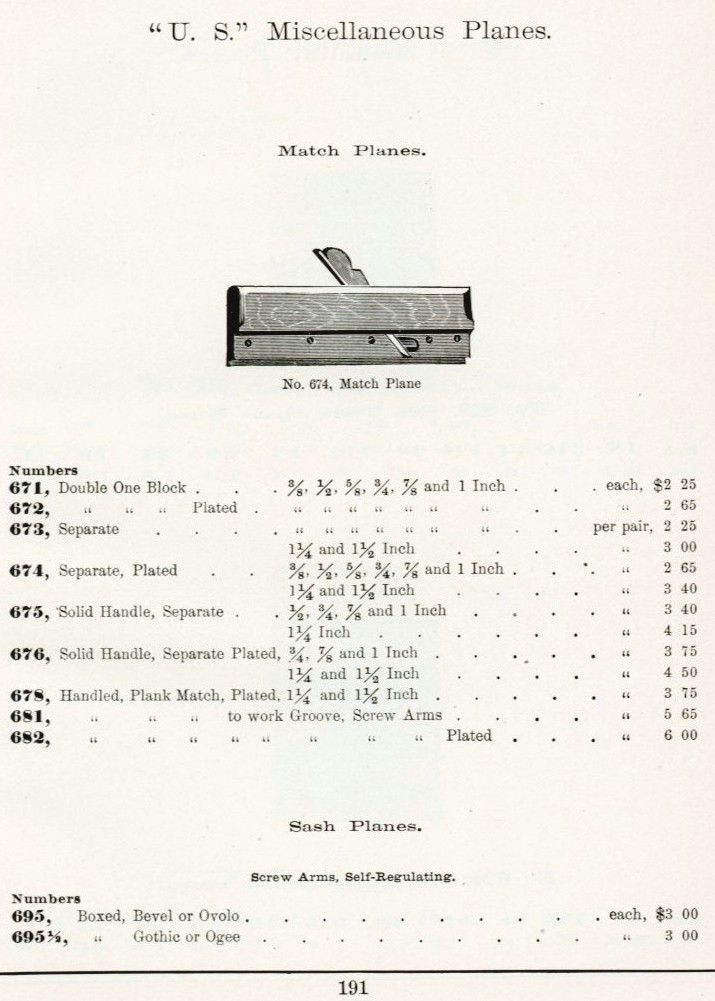 Sargent Match Plane