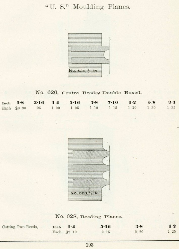 Sargent U.S. Moulding Plane 