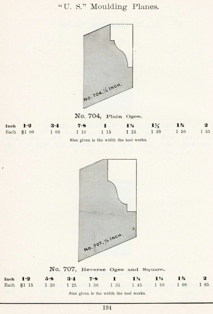 Sargent U.S. Moulding Plane 