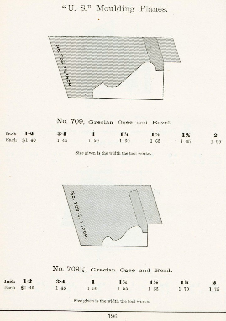 Sargent U.S. Moulding Plane 