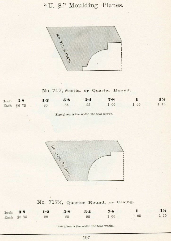 Sargent U.S. Moulding Plane 